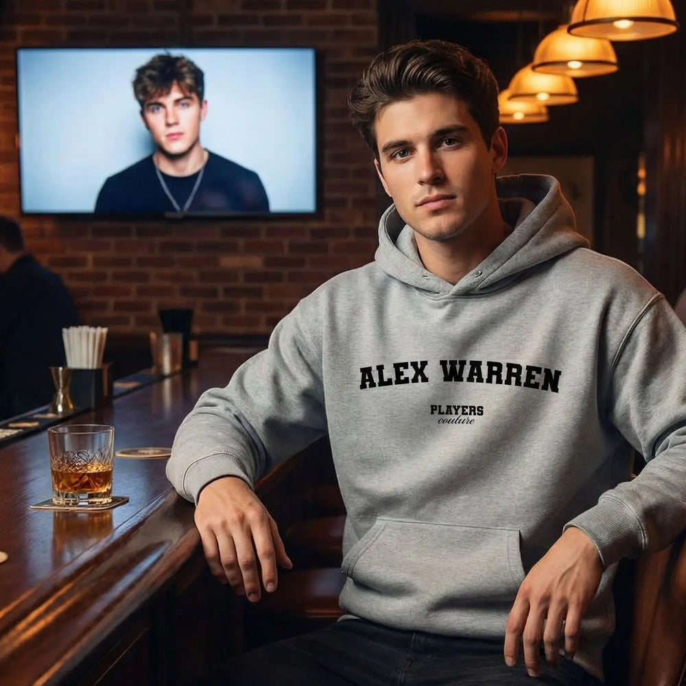 Alex Warren Players Couture Men's Casual Hoodie