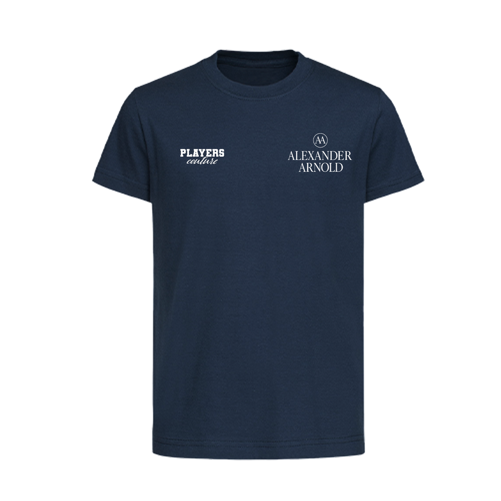 Trent Alexander Arnold Logo Players Couture Kids T-Shirt Navy
