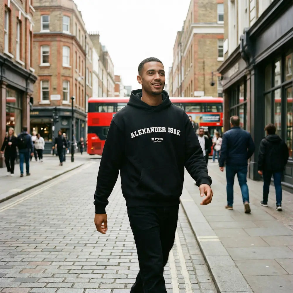 Alexander Isak Players Couture Men's Casual Hoodie