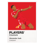 Alexander Isak Liverpool Icon Frame — White