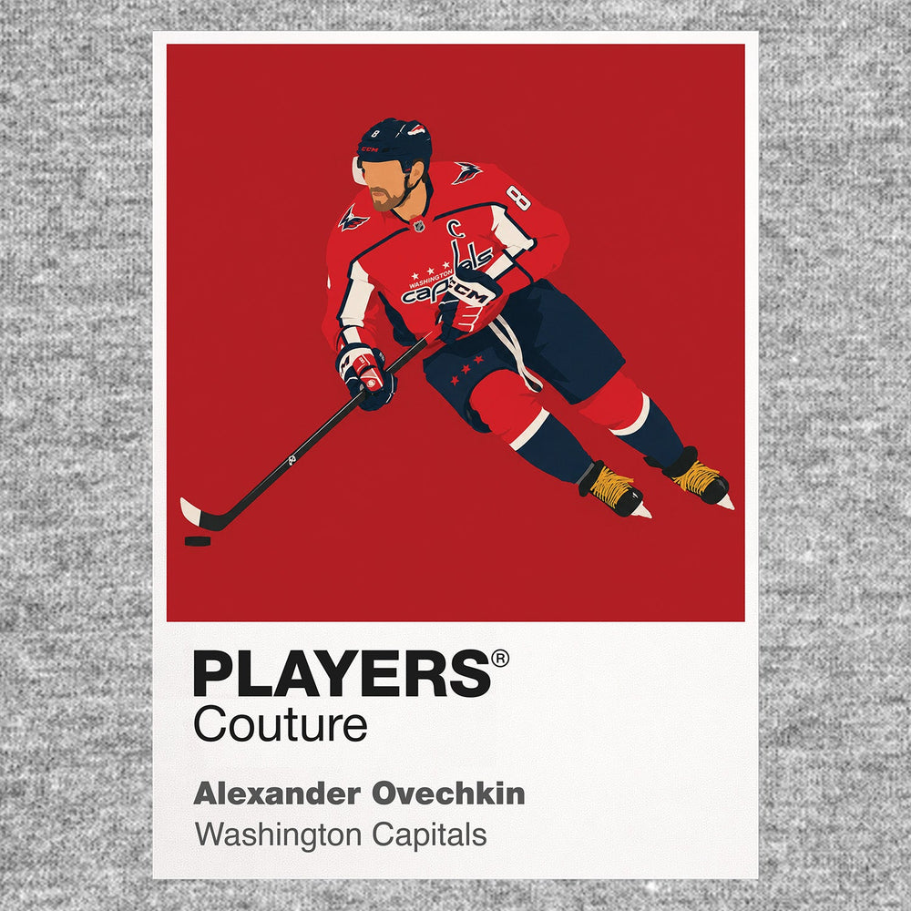 Alexander Ovechkin Capitals Ice Hockey Icon Frame Men's Hoodie – image 6