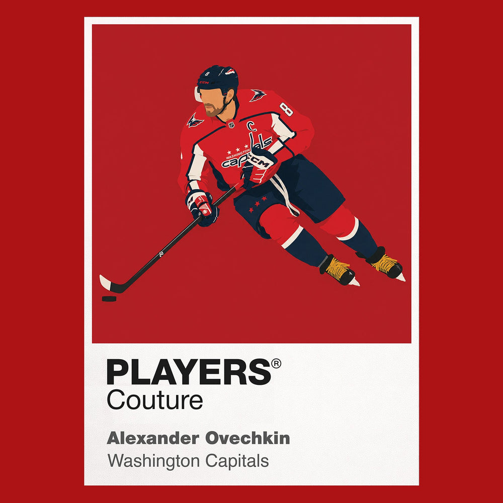 Alexander Ovechkin Capitals Ice Hockey Icon Frame Men's Hoodie – image 7