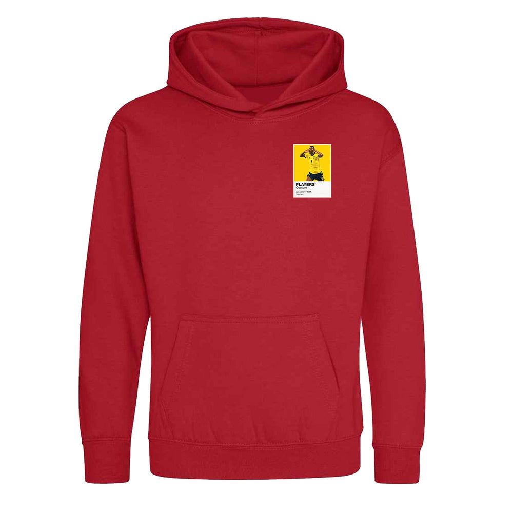 Alexander Isak Players Couture Kids Red Hoodie