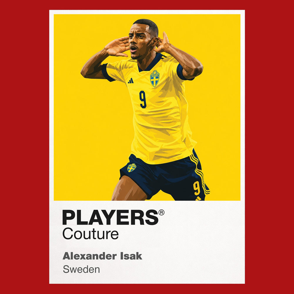 Alexander Isak Players Couture Frame Red