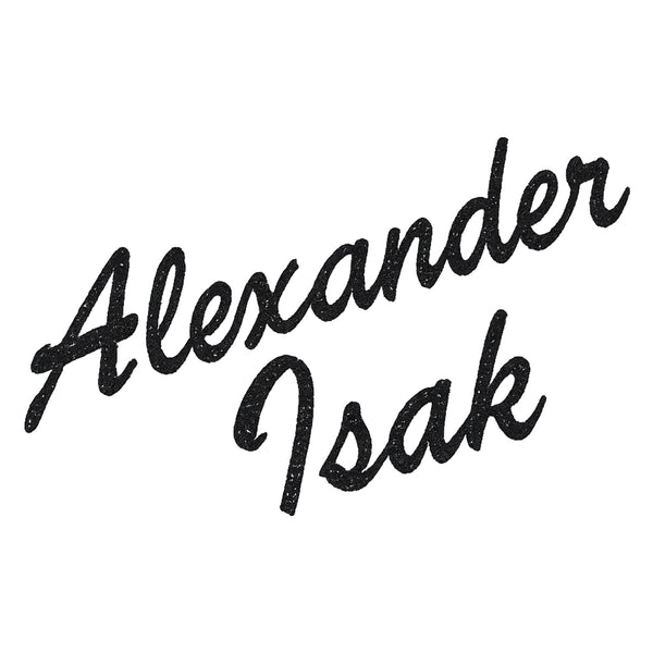 Alexander Isak Script Logo Players Couture Men's Casual Hoodie