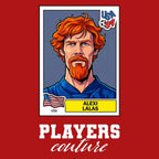 Alexi Lalas World Cup Sticker Kids Hoodie – alexi lalas red Players Couture design
