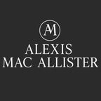 Alexis Mac Allister Logo Men's T-Shirt – black close-up detail shot of the Alexis Mac Allister Players Couture logo design