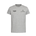 Alexis Mac Allister t-shirt – grey kids' t-shirt featuring the Alexis Mac Allister Players Couture logo