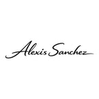 Alexis Sanchez Logo Men's T-Shirt – white close-up detail shot of the Alexis Sanchez Players Couture logo design
