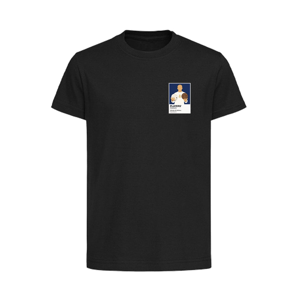 Alfredo Di Stefano Real Madrid Icon Frame Kids T-Shirt - Black