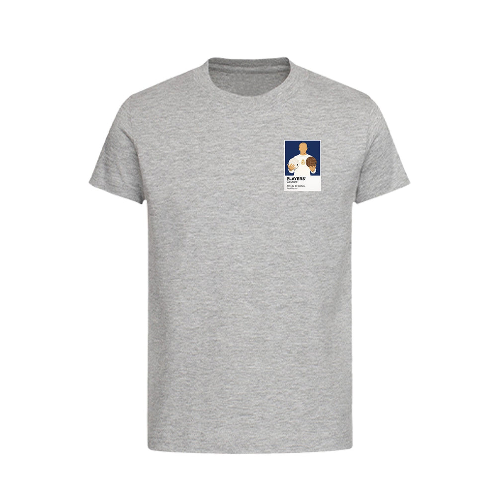 Alfredo Di Stefano Real Madrid Icon Frame Kids T-Shirt - Grey