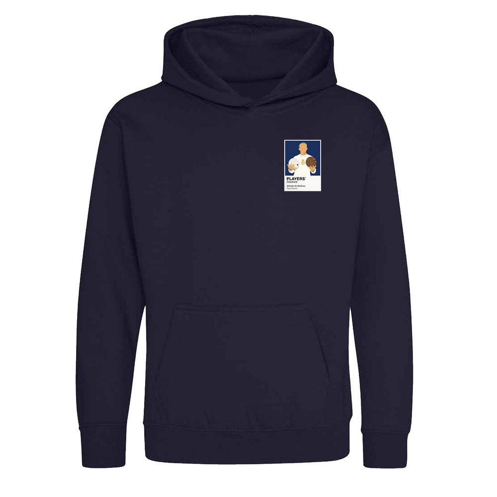 Alfredo Di Stefano Real Madrid Icon Frame Kids Hoodie - Navy