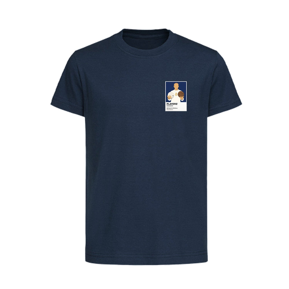 Alfredo Di Stefano Real Madrid Icon Frame Kids T-Shirt - Navy
