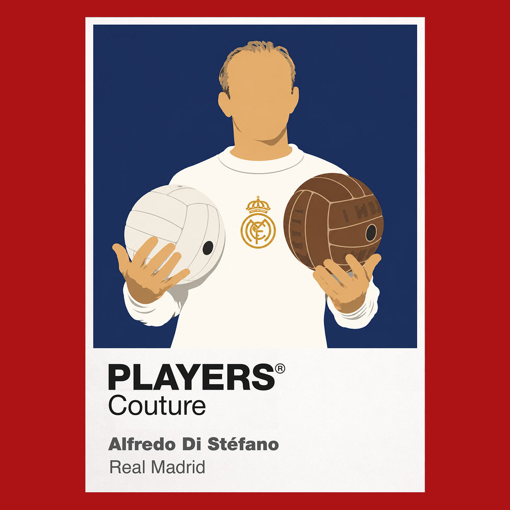 Alfredo Di Stefano Real Madrid Icon Frame — Red