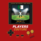 Algeria World Cup 8-Bit Men's Hoodie retro gaming football design by Players Couture