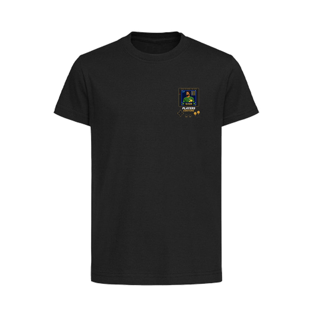 Alisson Becker 1P 8-Bit t-shirt retro gaming design by Players Couture