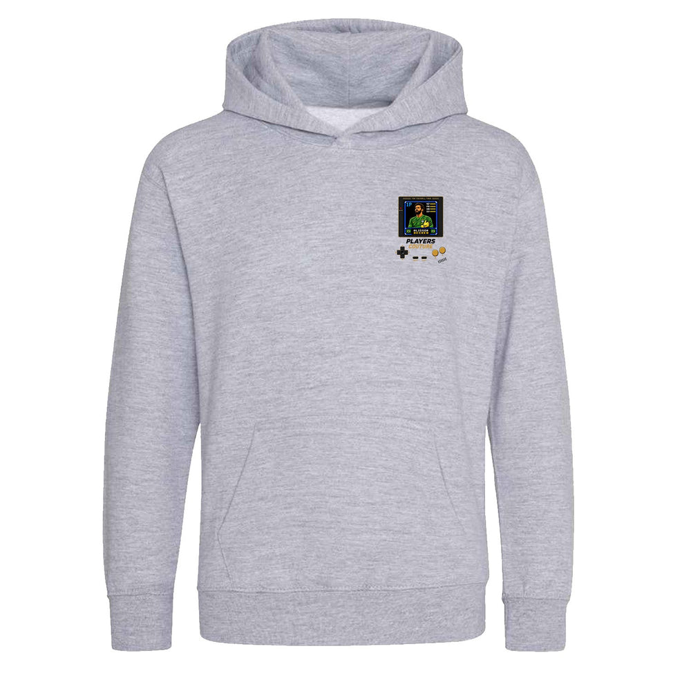 Alisson Becker 1P 8-Bit hoodie retro gaming design by Players Couture