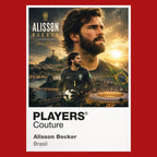 Alisson Becker Brazil Atlas Frame artwork by Players Couture