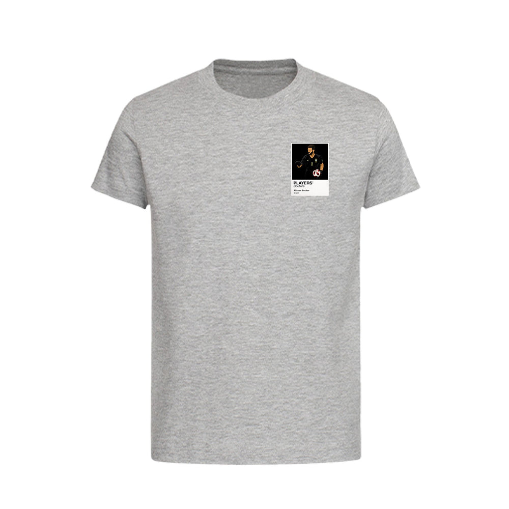 Alisson Becker Players Couture Kids Gray T-Shirt