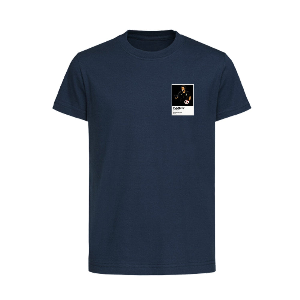 Alisson Becker Players Couture Kids Navy T-Shirt