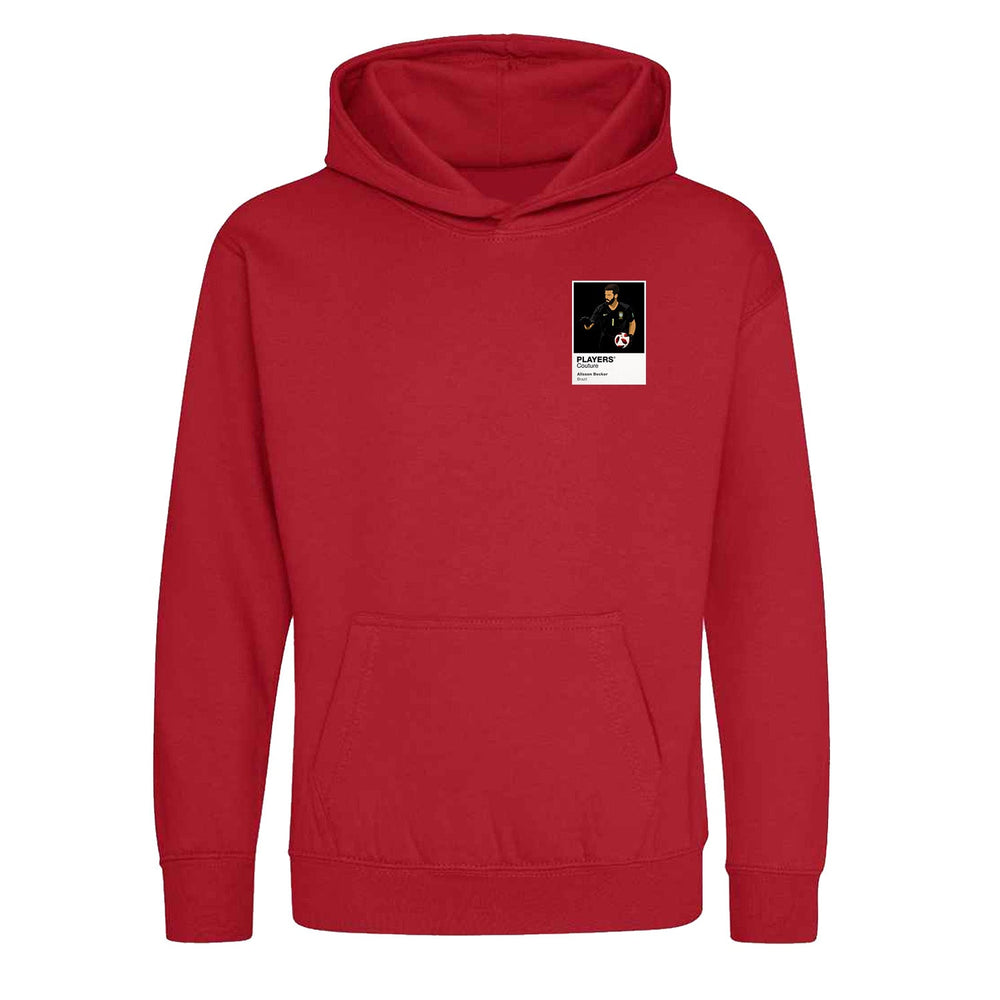Alisson Becker Players Couture Kids Red Hoodie