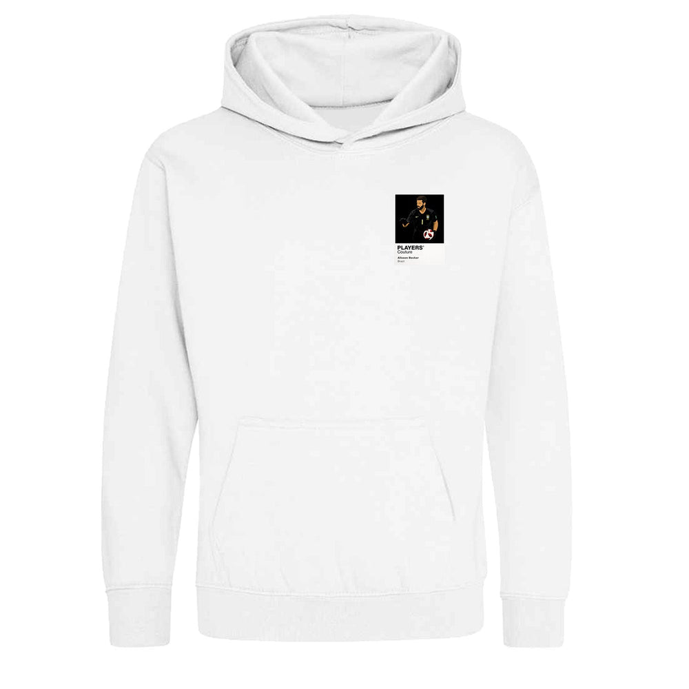 Alisson Becker Players Couture Kids White Hoodie