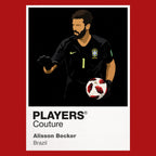 Alisson Becker Players Couture Frame Red