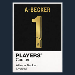 Alisson Becker 1 Football Shirt Frame - Icon Design (View 7)