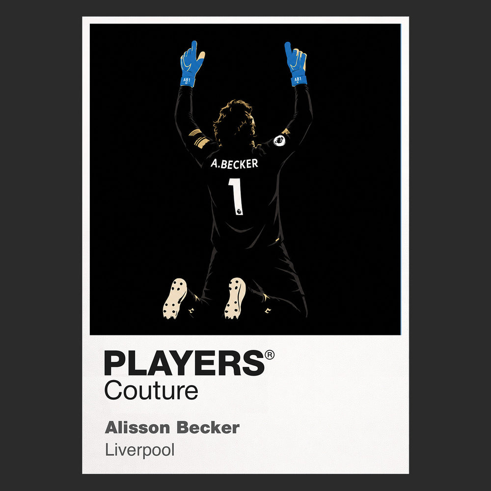 Alisson Becker Liverpool Icon Frame Men's T-Shirt