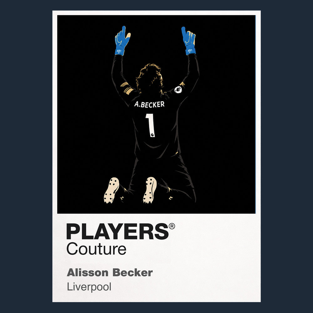 Alisson Becker Liverpool Icon Frame Men's T-Shirt