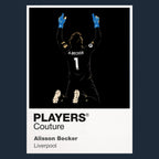 Alisson Becker Liverpool Icon Frame Men's T-Shirt
