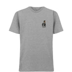 Alisson Becker t-shirt – grey men's t-shirt featuring the Alisson Becker Players Couture logo