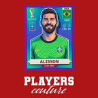 Alisson Becker World Cup Sticker Kids Hoodie – alisson becker red Players Couture design