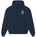 Alisson Becker World Cup Sticker Men's Hoodie – alisson becker sticker mens navy hoodie Players Couture design