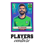 Alisson Becker World Cup Sticker Kids Hoodie – alisson becker white Players Couture design