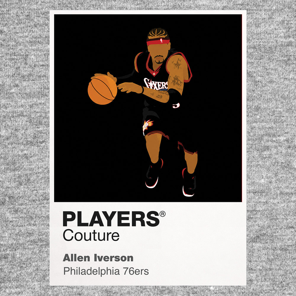 Allen Iverson 76ers Basketball Icon Frame - Icon Design (View 7)