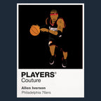 Allen Iverson 76ers Basketball Icon Frame - Icon Design (View 8)