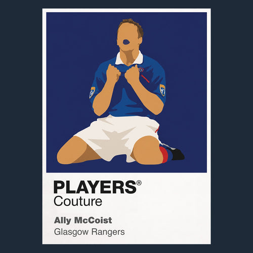 Ally McCoist Glasgow Rangers Icon Frame — Navy