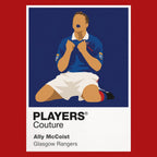 Ally McCoist Glasgow Rangers Icon Frame — Red