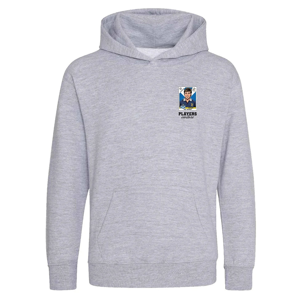 Ally McCoist World Cup Sticker Kids Hoodie – ally mccoist sticker kids grey hoodie Players Couture design