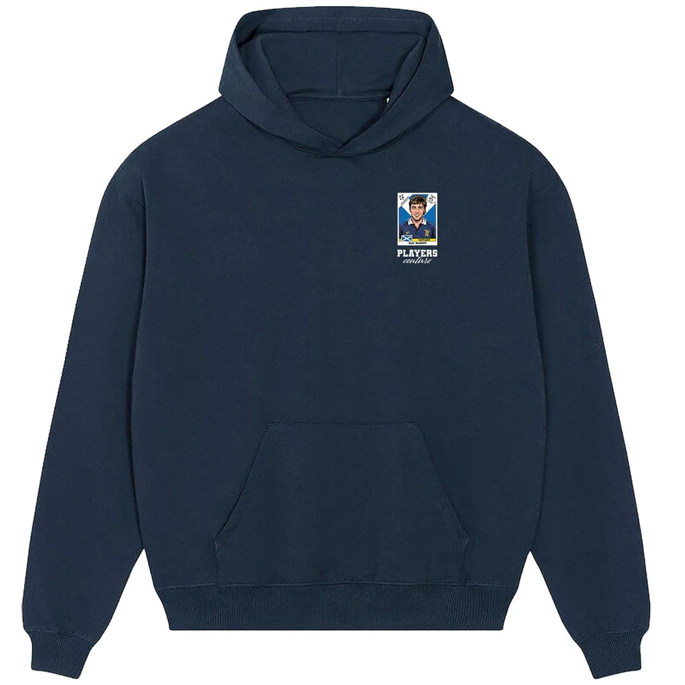 Ally McCoist World Cup Sticker Men's Hoodie – ally mccoist sticker mens navy hoodie Players Couture design