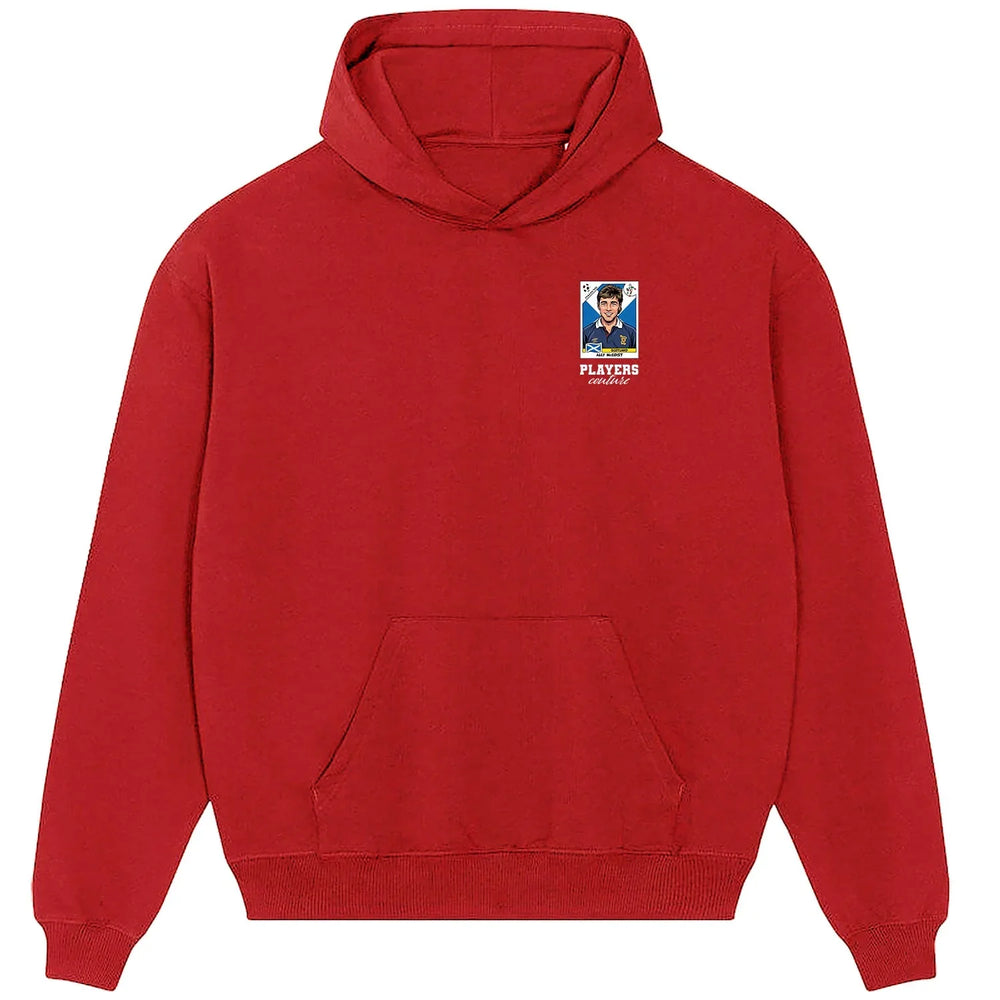 Ally McCoist World Cup Sticker Men's Hoodie – ally mccoist sticker mens red hoodie Players Couture design