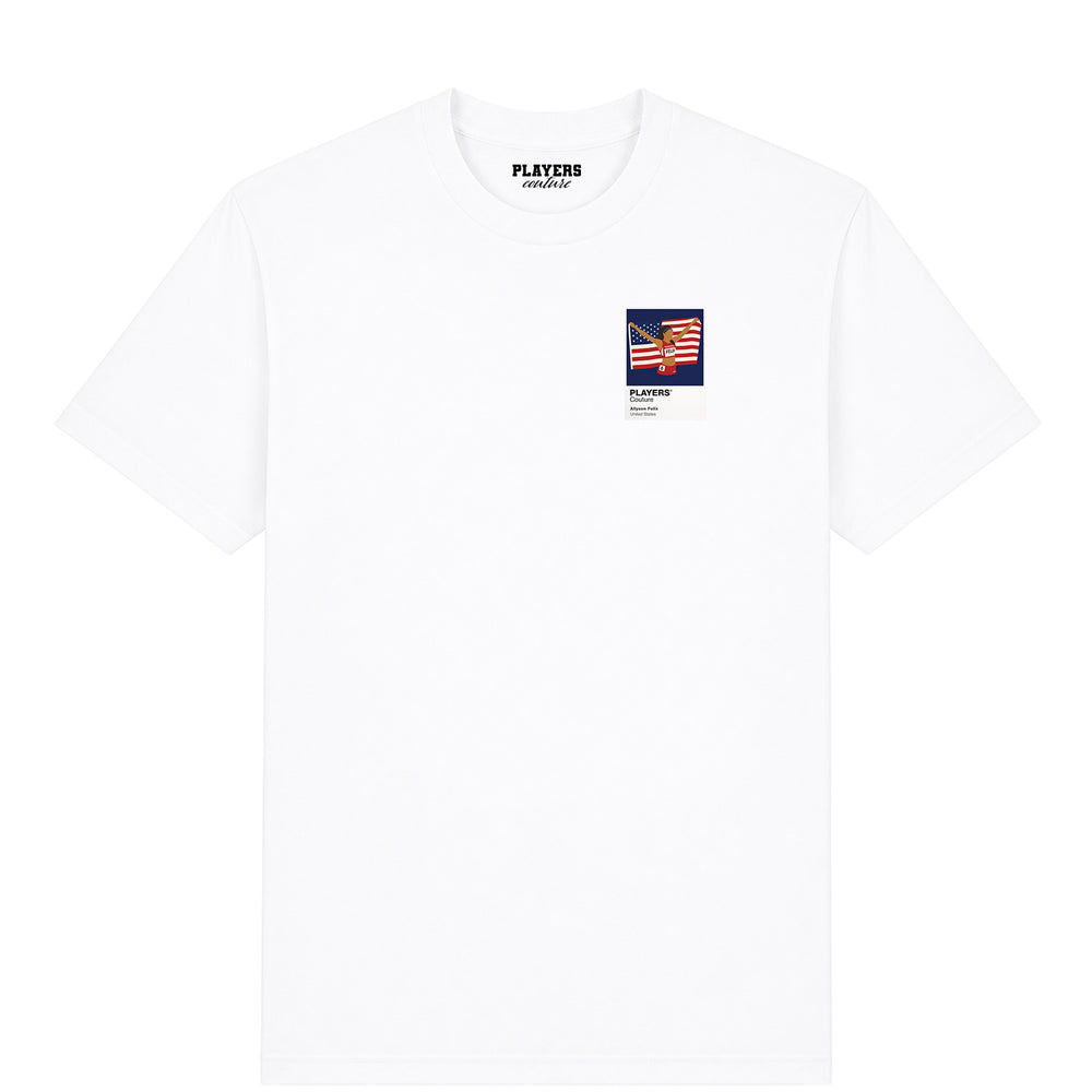Allyson Felix Olympics Icon Frame Men's T-Shirt - White