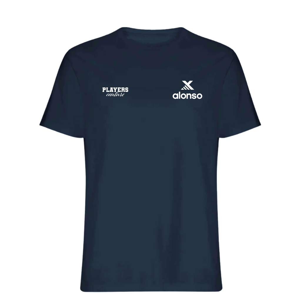 Xabi Alonso Logo Players Couture Mens T-Shirt Navy