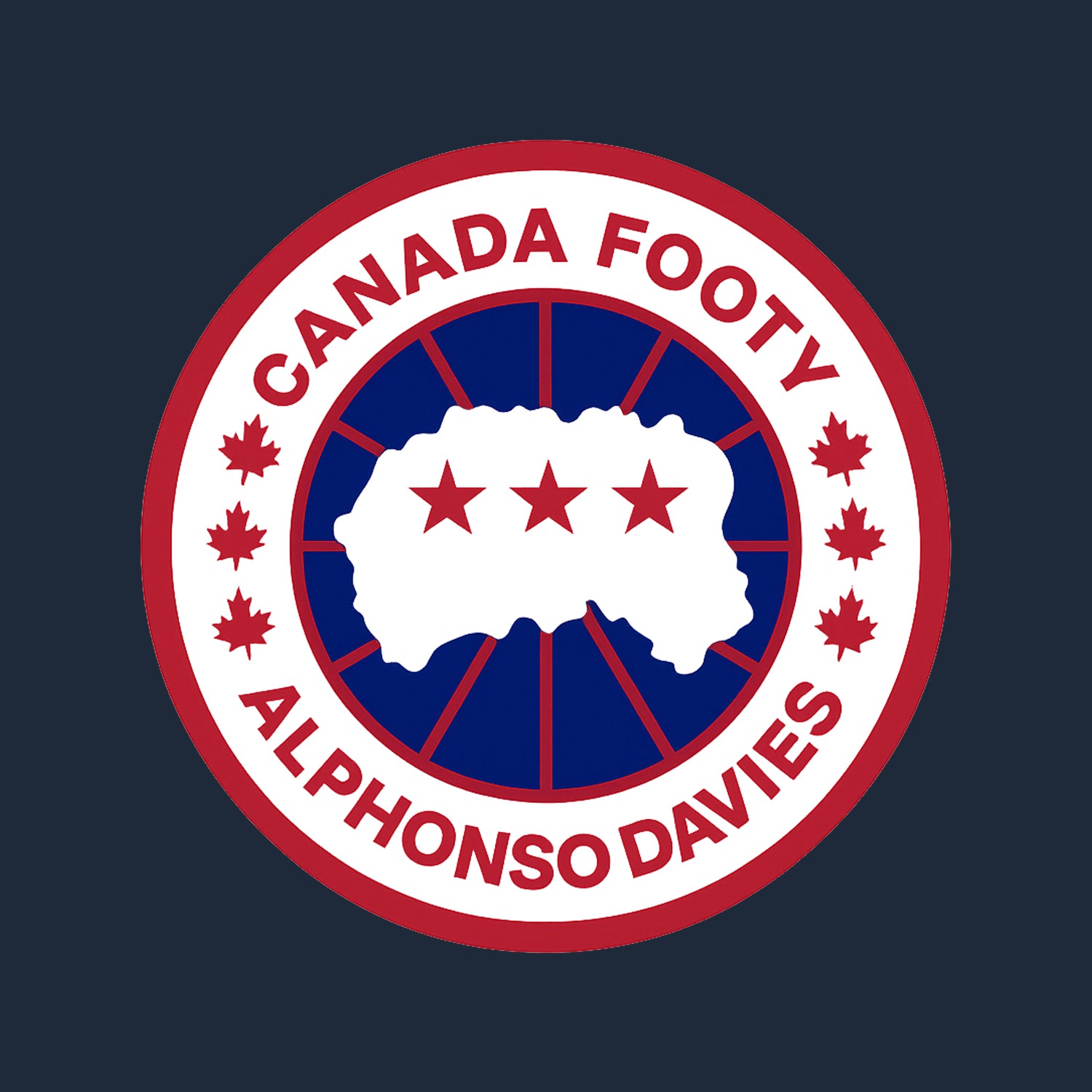 Alphonso Davies Logo Players Couture Men's Casual Hoodie