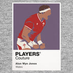 Alun Wyn Jones Rugby Union Icon Frame Men's T-Shirt – image 7