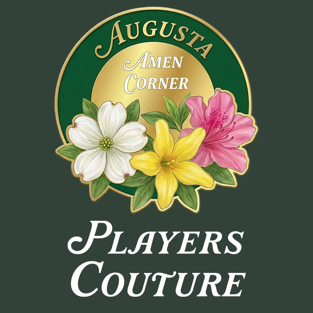 Amen Corner Augusta Golf Ball Marker hoodie – green men's hoodie with white Amen Corner Augusta Golf Ball Marker letters and