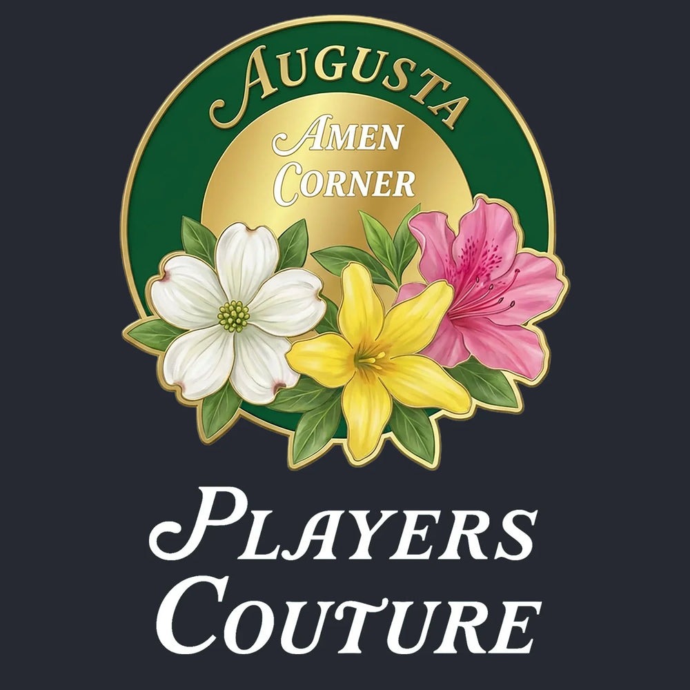 Amen Corner Augusta Golf Ball Marker hoodie – navy men's hoodie with white Amen Corner Augusta Golf Ball Marker letters and