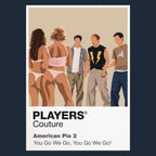 American Pie 2 the friends reuniting for a chaotic summer at their Lake Michigan beach house Icon Frame artwork in navy