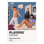 American Pie the East Great Falls friends, awkward promises and late-1990s coming-of-age comedy Icon Frame artwork on white